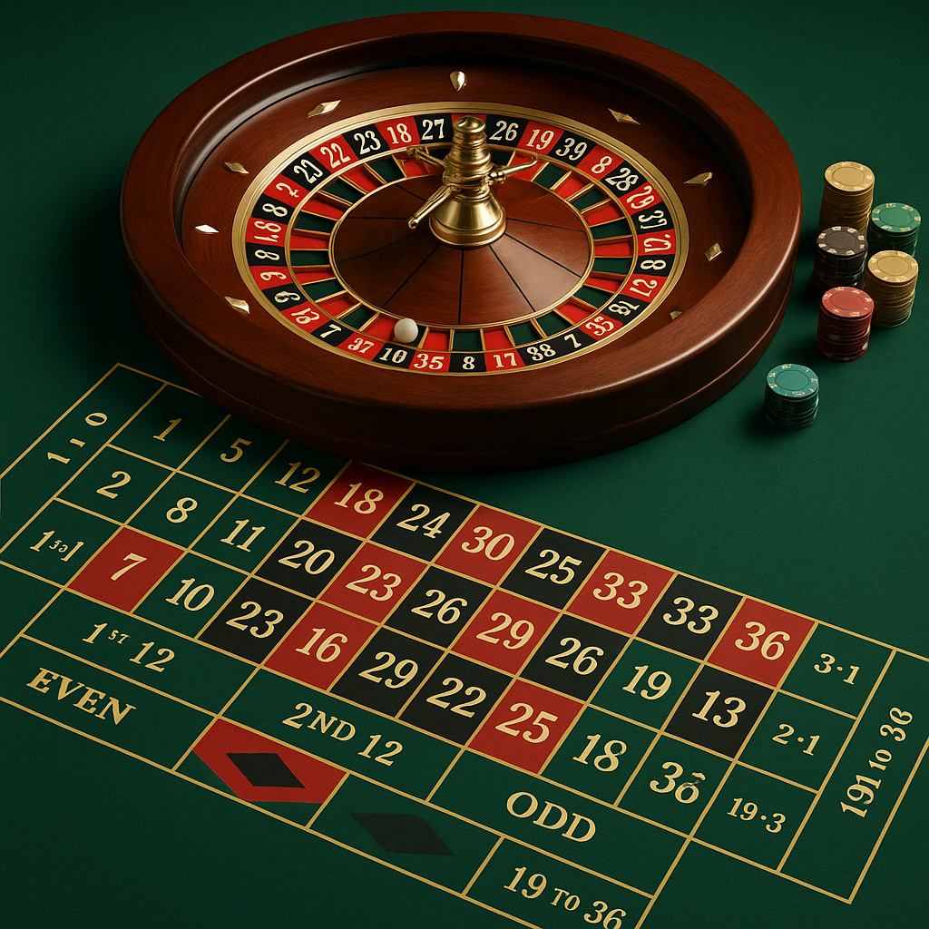 HugoBetz - Live Roulette - Evolution Gaming Casino Table